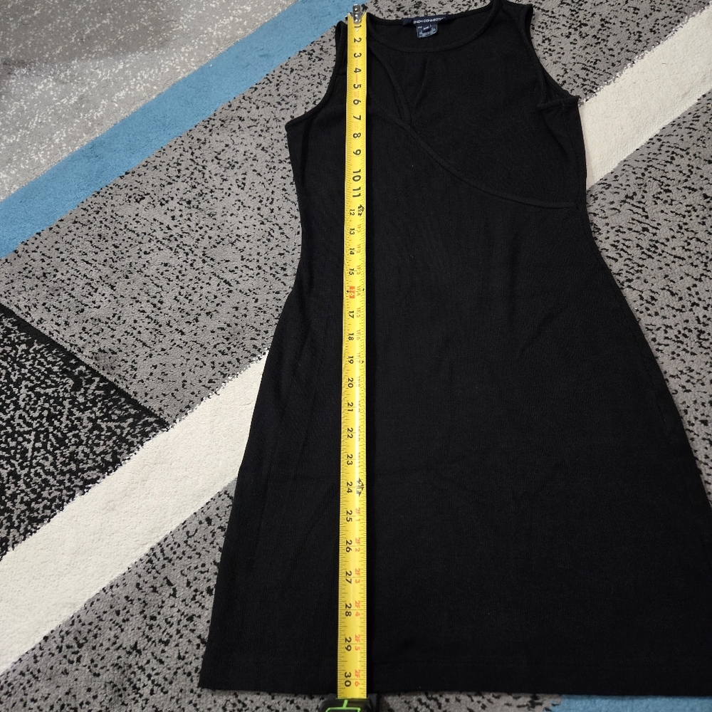 French Connection Rasha Ribbed Cutout Mini Dress, XS, EUC - Picture 6 of 12